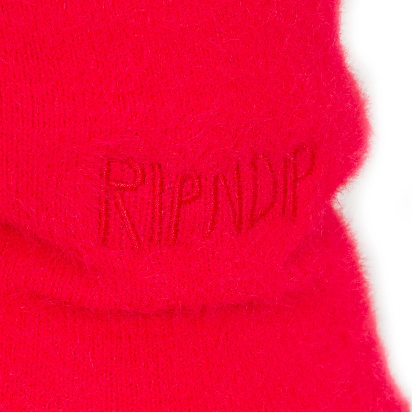 RIPNDIP - LORD DEVIL MOHAIR BALACLAVA (RED)