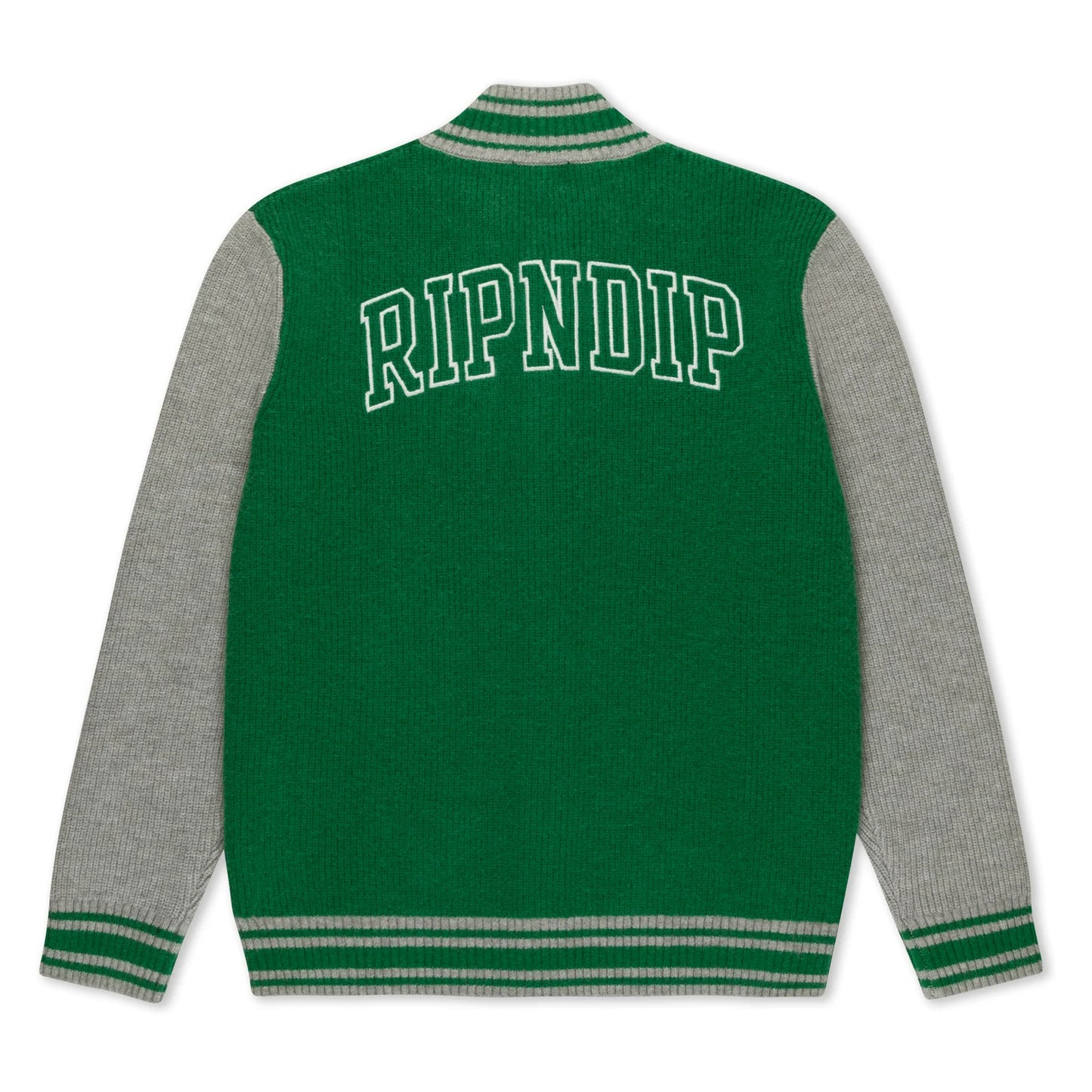 RIPNDIP - TEAM SPIRIT VARSITY CARDIGAN