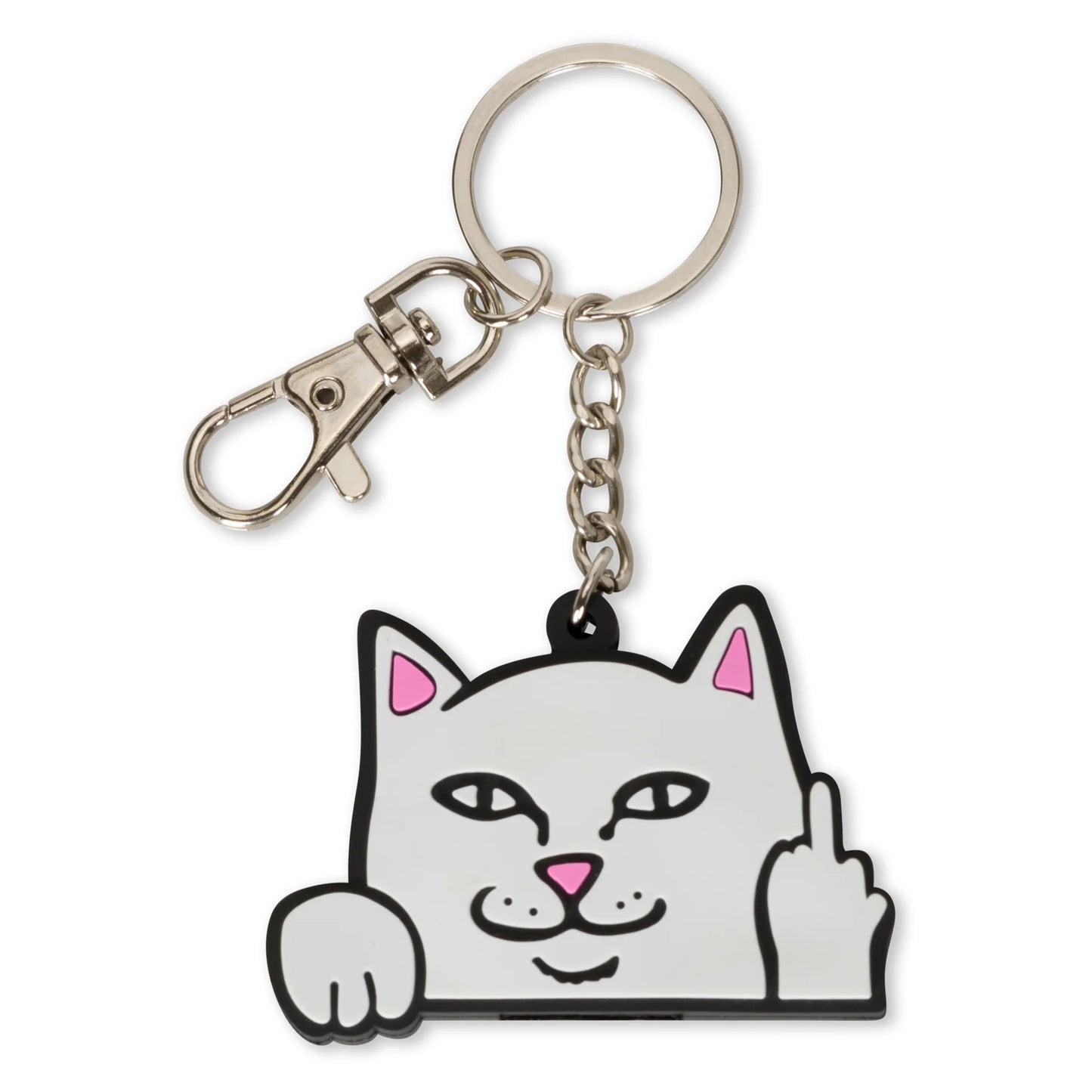 RIPNDIP | Llavero Lord Nermal Caucho | Accesorios Irreverentes | Colección POW Flagship
