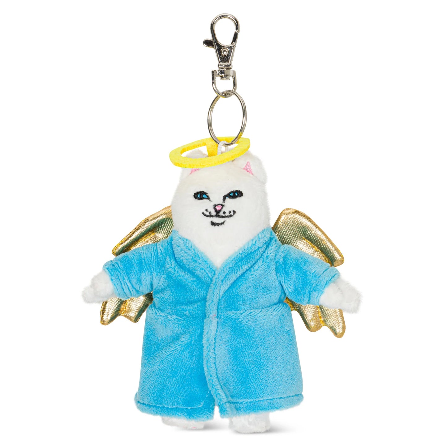 RIPNDIP| Llavero Peluche Lord Angel | Ironía Streetwear | Accesorios POW Flagship