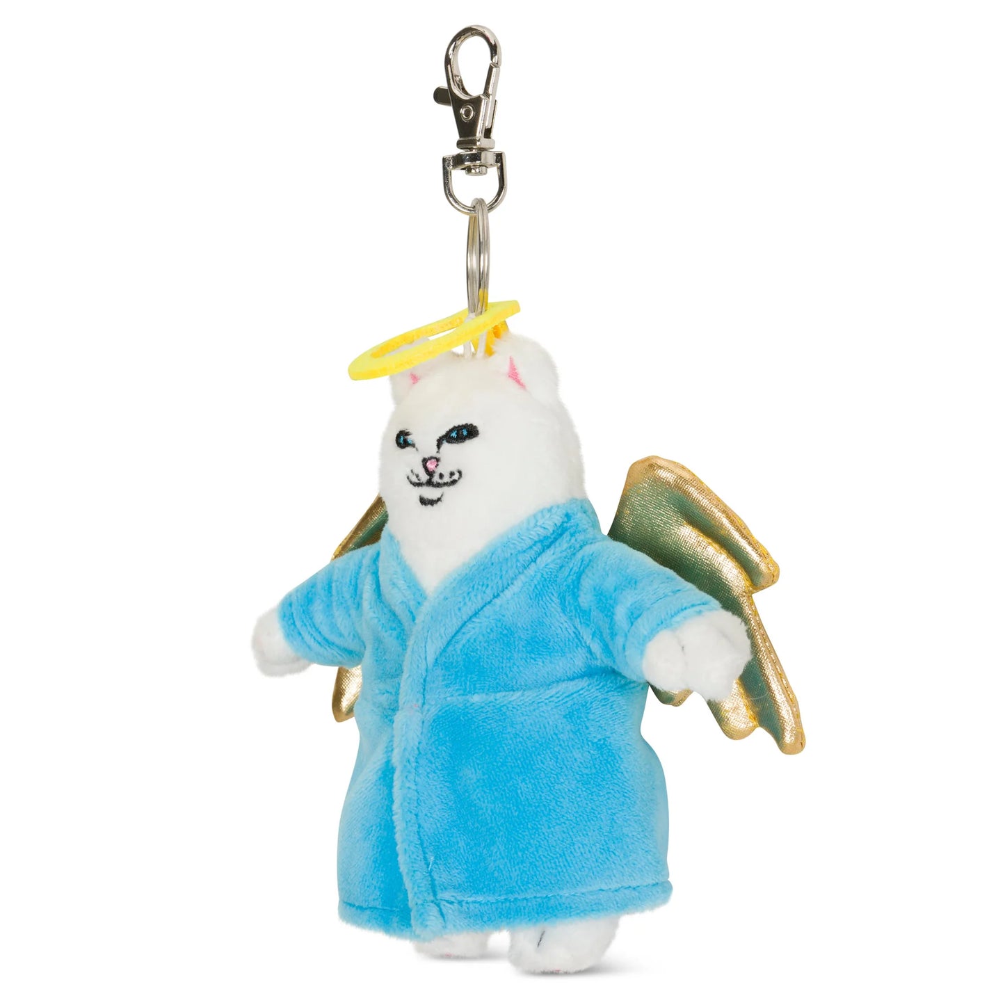 RIPNDIP| Llavero Peluche Lord Angel | Ironía Streetwear | Accesorios POW Flagship