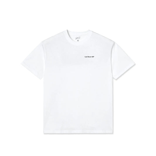 LAST RESORT -  5050 SS TEE (WHITE)