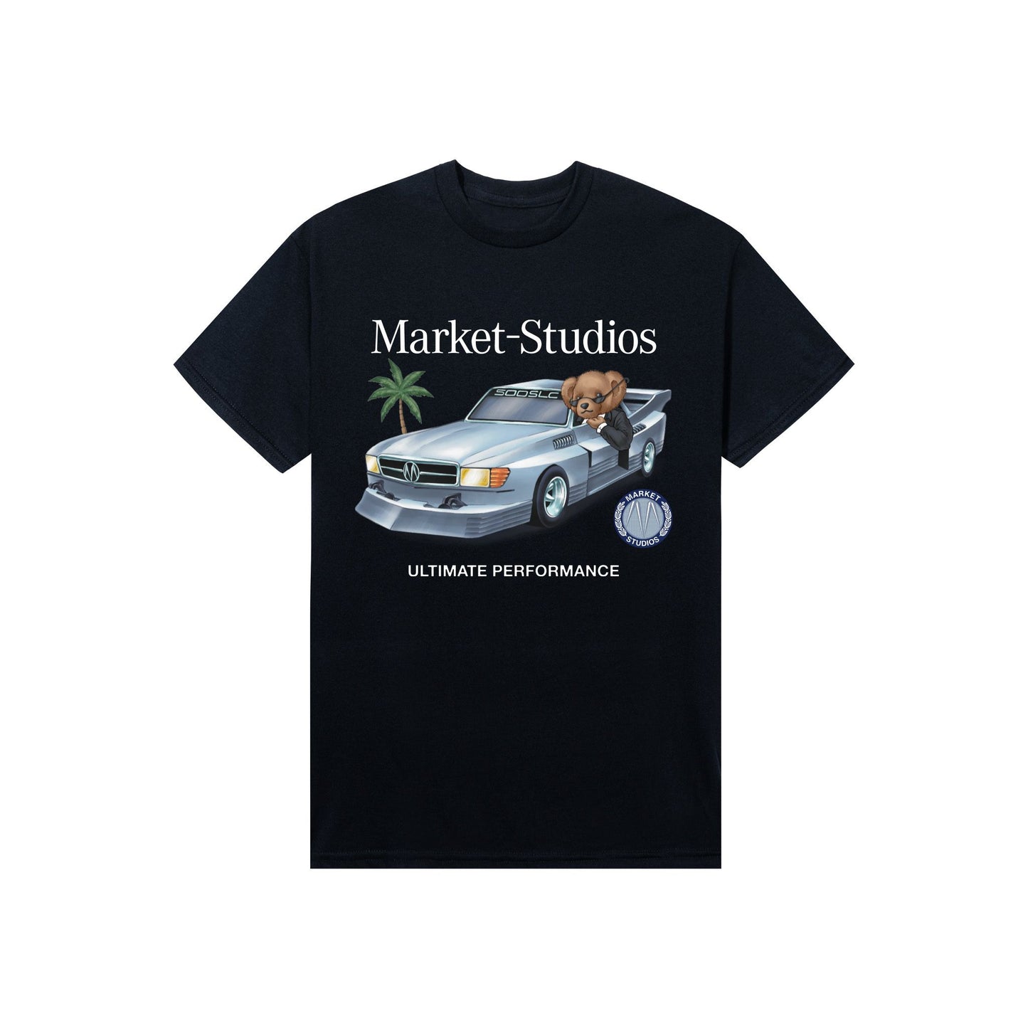 MARKET STUDIOS DES BEAR T-SHIRT (BLACK) MERCEDES BENZ
