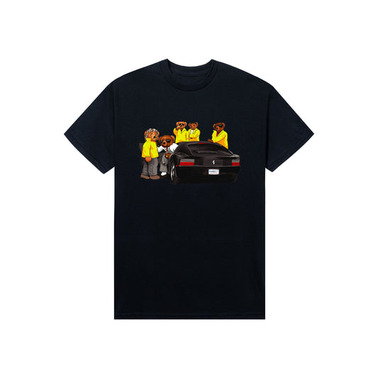 MARKET HIGH SECURITY T-SHIRT (BLACK) FERRARI