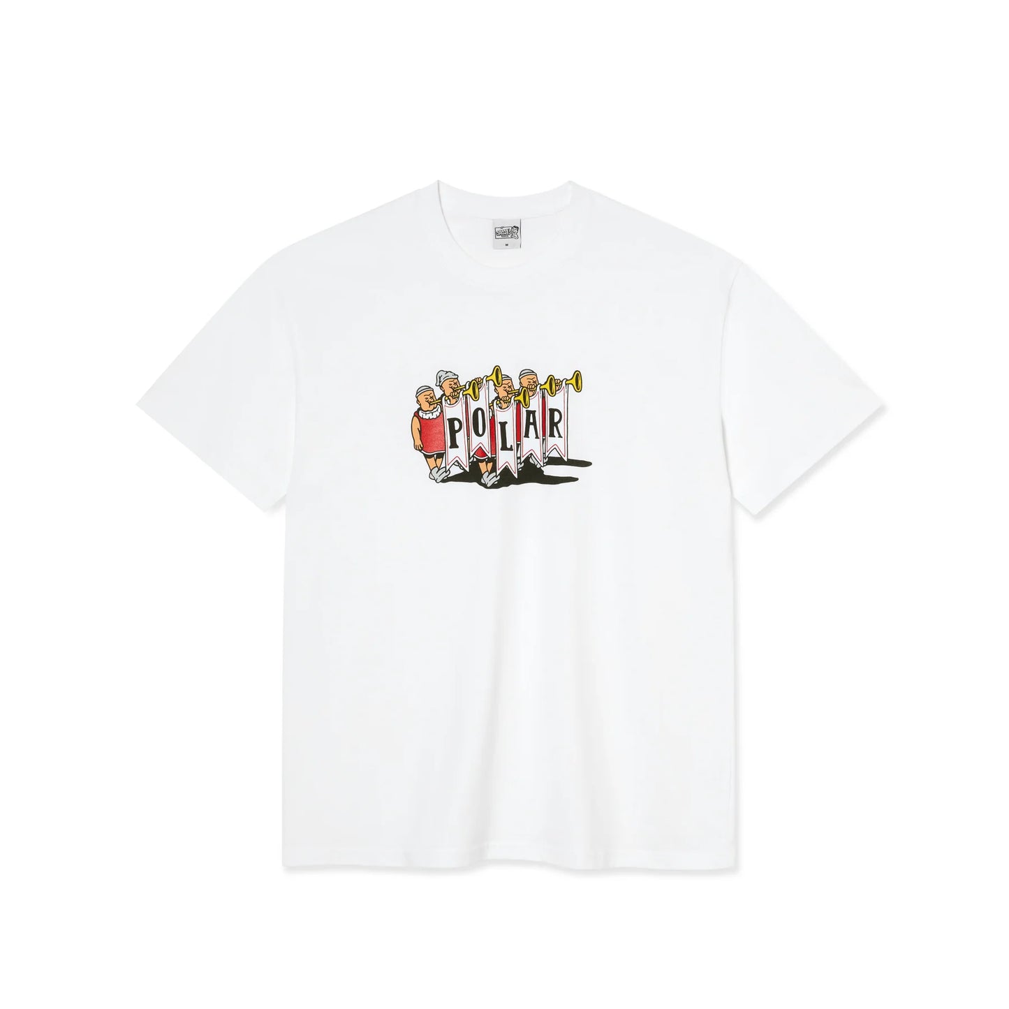 POLAR SKATE - TRUMPETS TEE (WHITE)