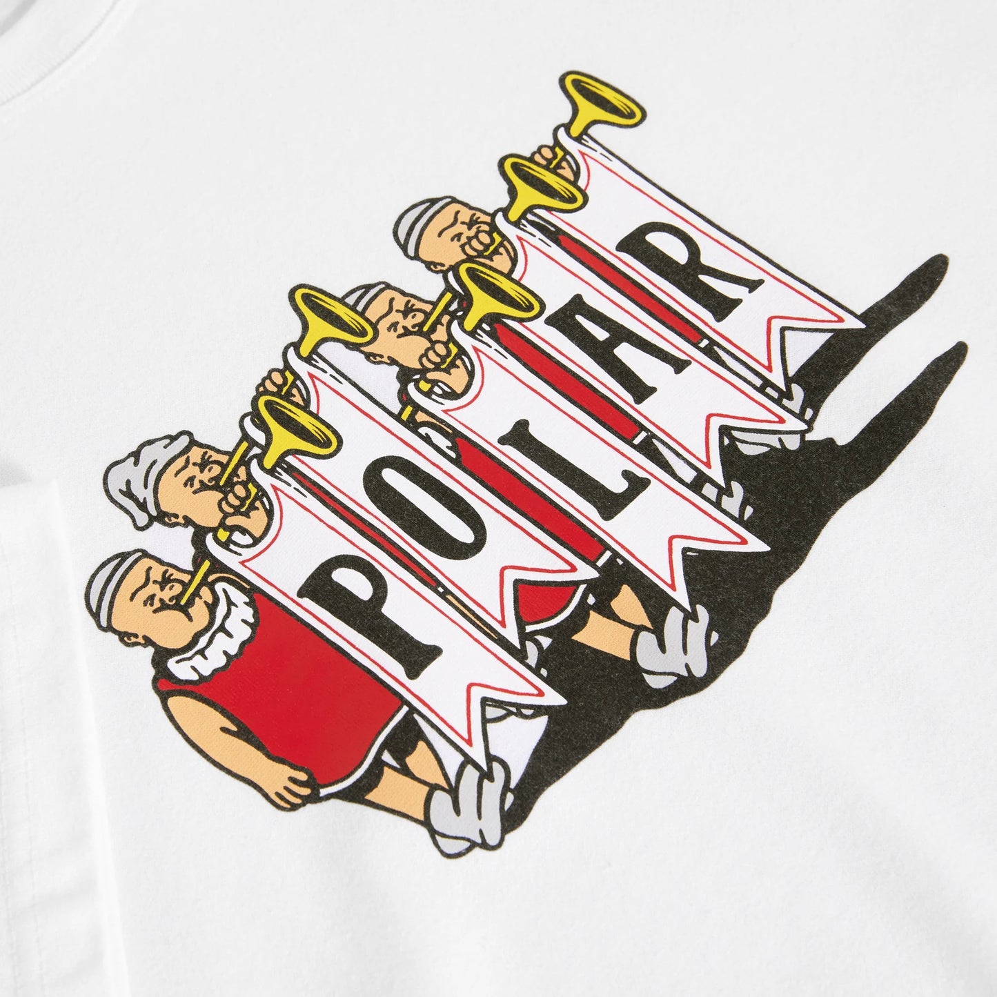 POLAR SKATE - TRUMPETS TEE (WHITE)