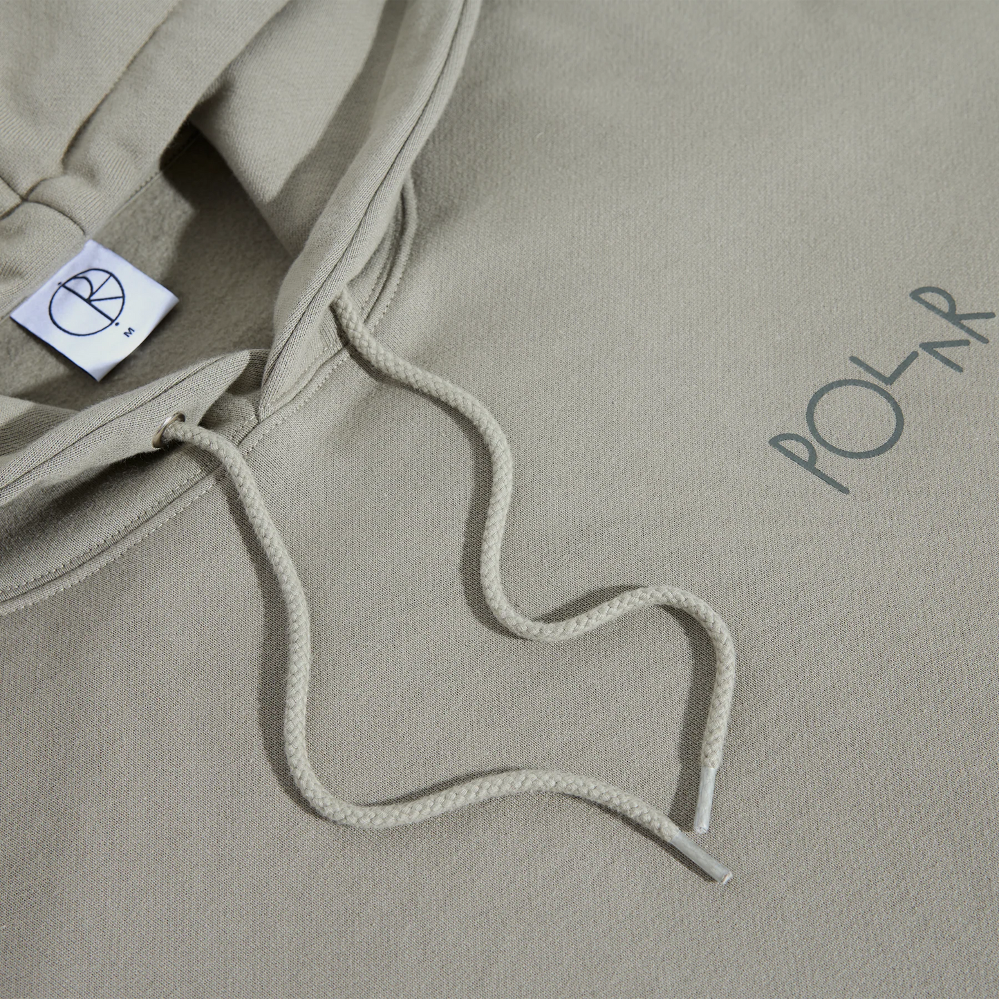 POLAR SKATE CO. Dave Hoodie Stoke Logo (Vetiver)