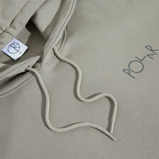 POLAR SKATE CO. Dave Hoodie Stoke Logo (Vetiver)