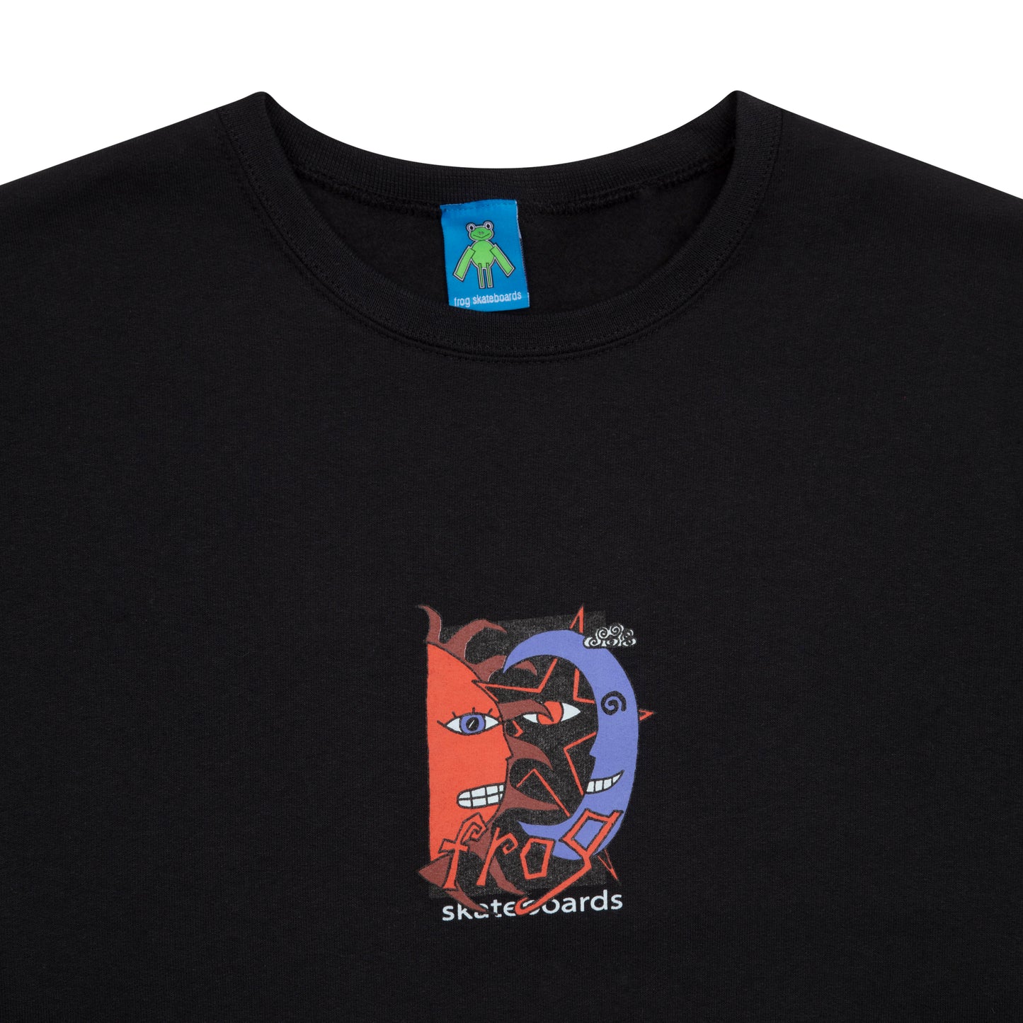 FROG SKATEBOARDS - STAR-SUN-MOON CREWNECK