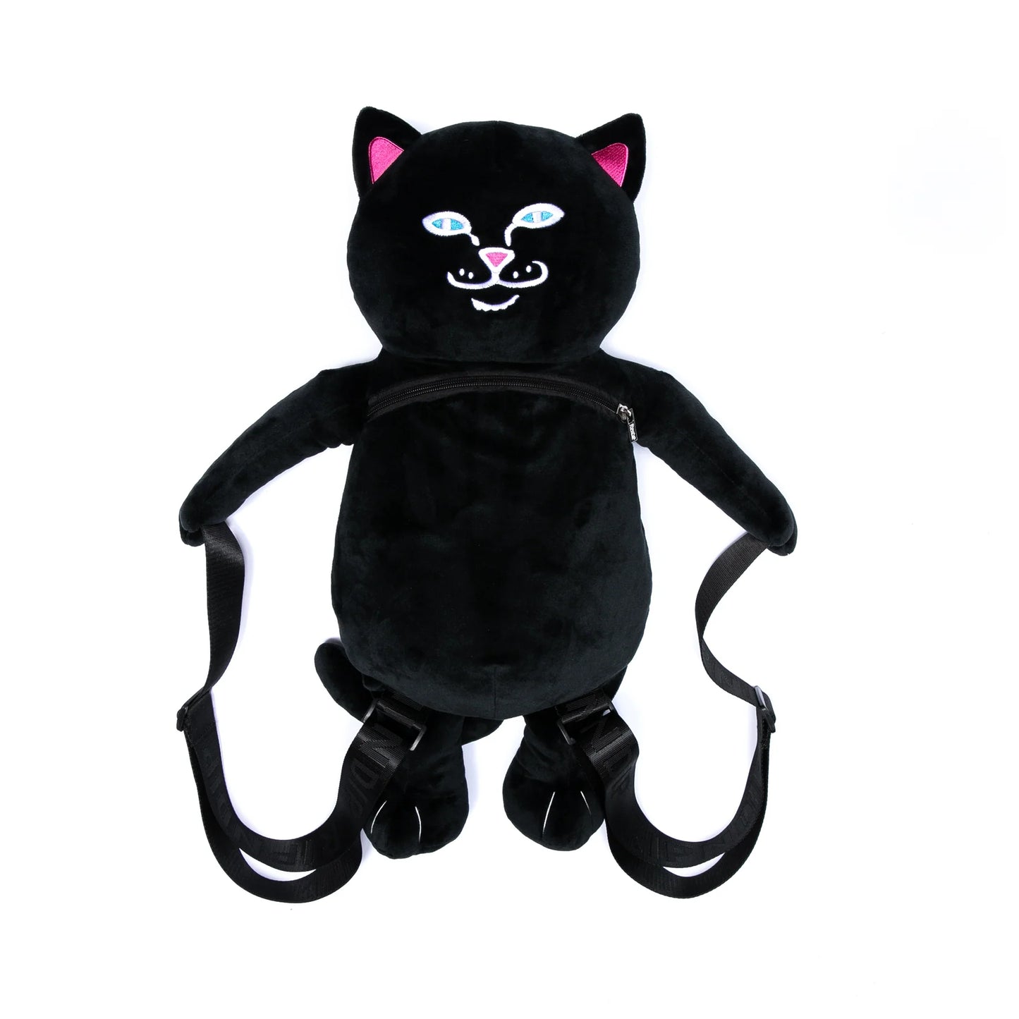 RIPNDIP - LORD NERMAL PLUSH BACKPACK (BLACK)