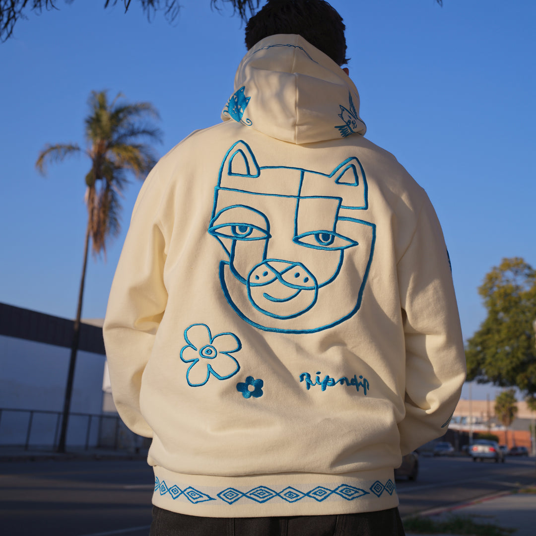 Blonded Hoodie (Off White)-RIPNDIP