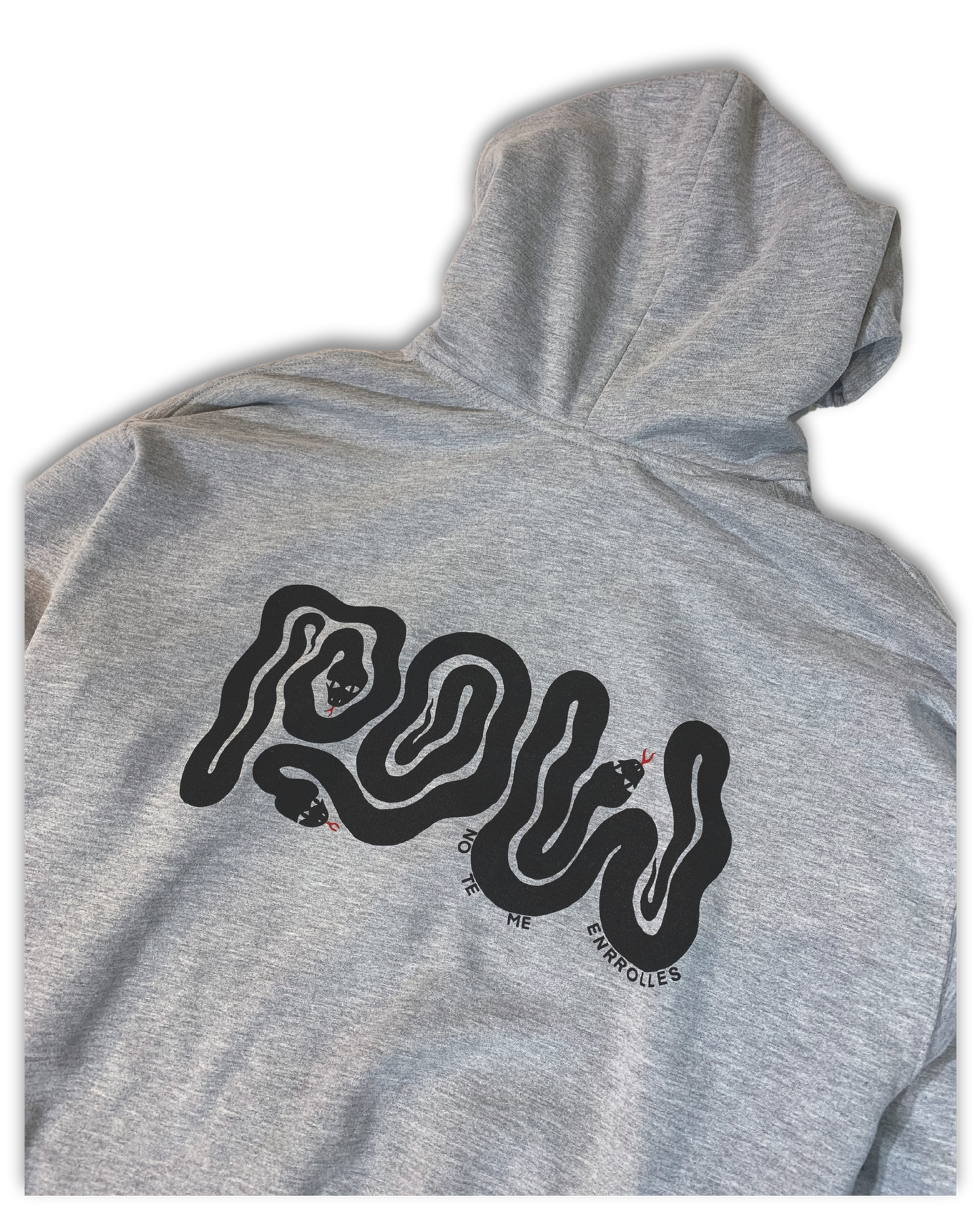POW Hoodie | No Te Enrolles | Algodón 100% | Flow Relajado Venezuela