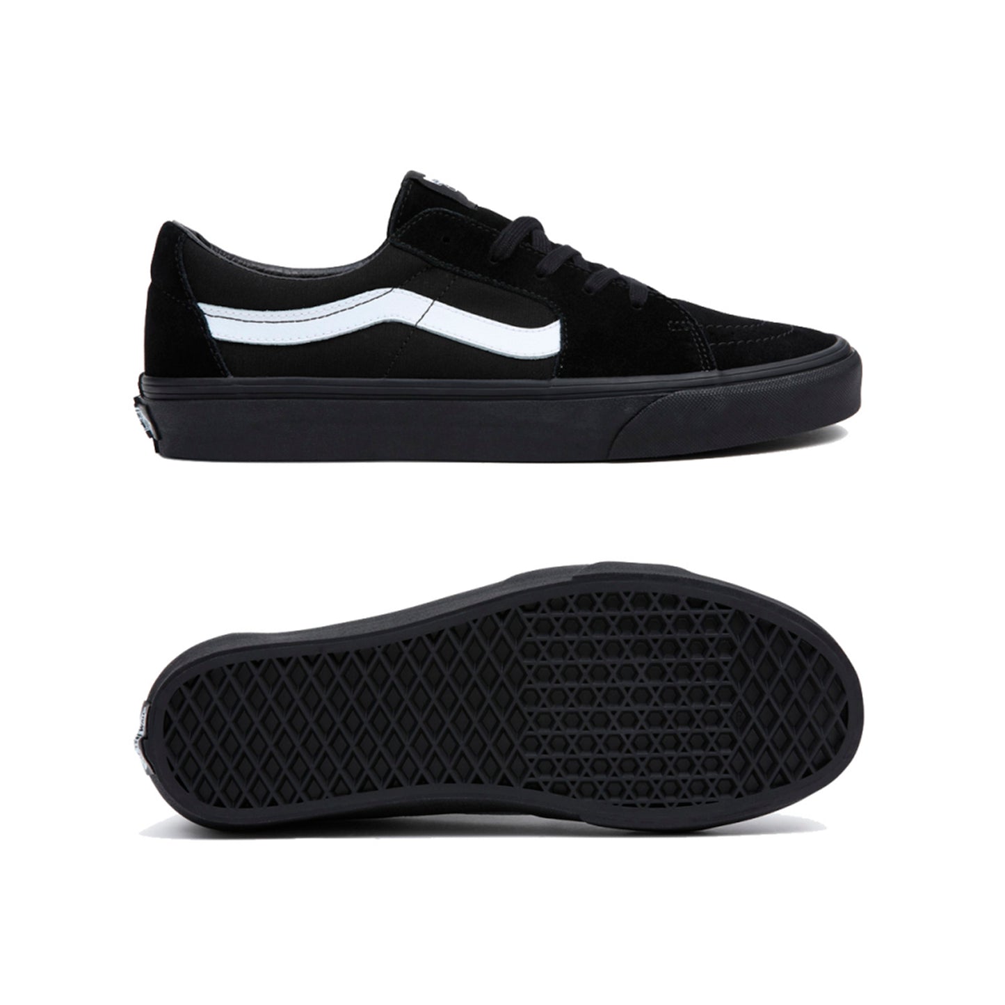 Vans | Zapatillas SK8-Low Contrast Black/White | Diseño Skate Duradero | Envíos a Toda Venezuela