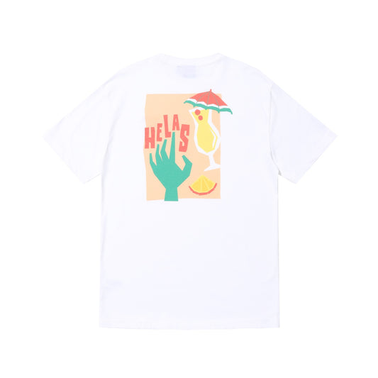 HÉLAS - COCKTAIL TEE (WHITE)