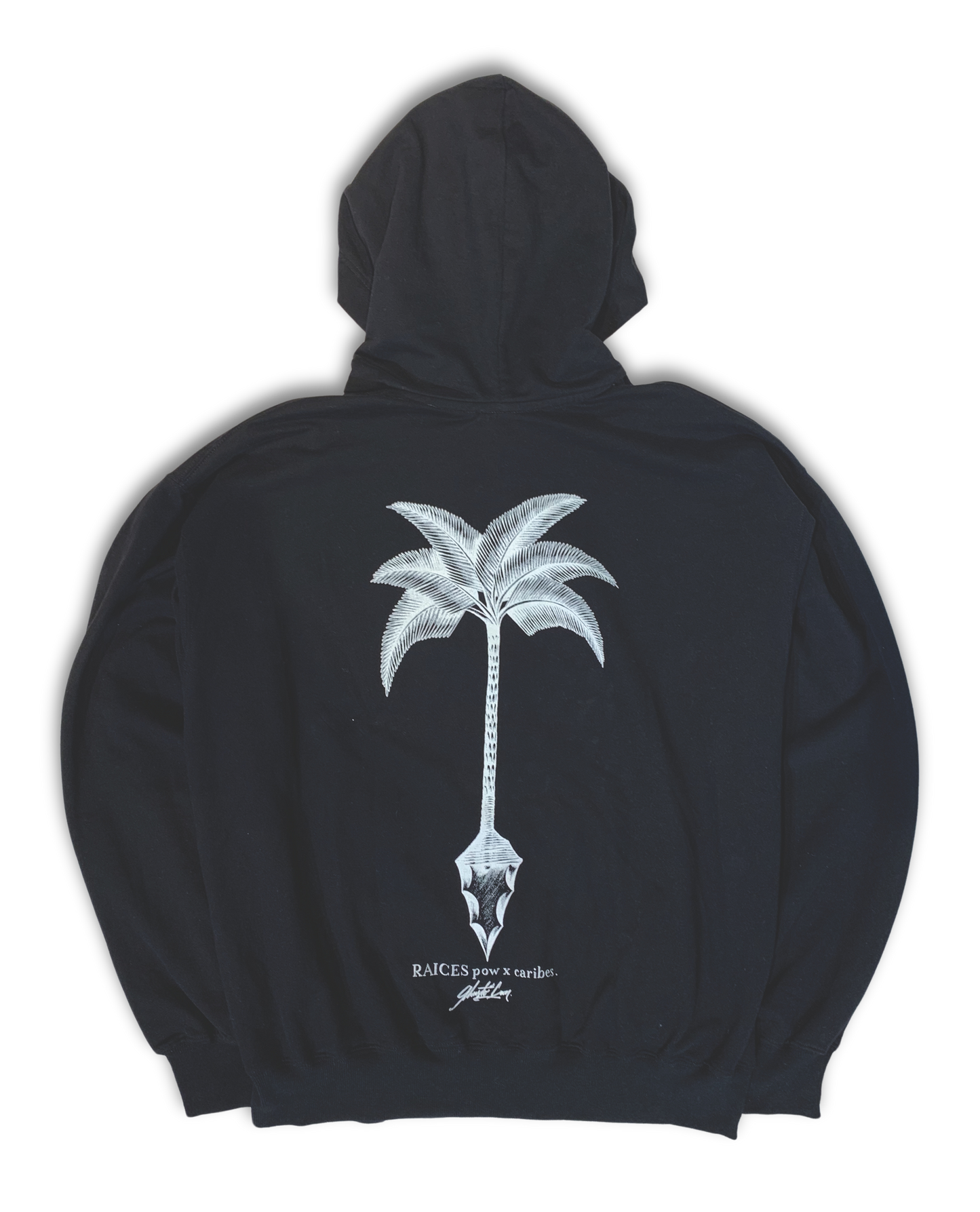 POW x Caribes Hoodie Zip | Algodón 100% | Tribu Urbana Venezuela
