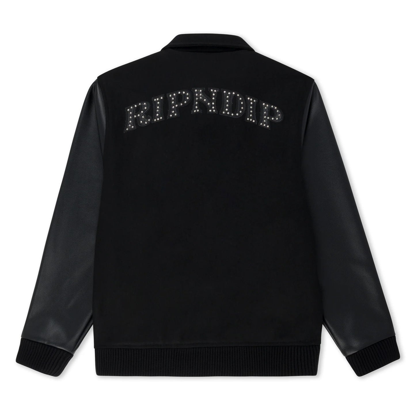 RIPNDIP Rari | Varsity Jacket | 100% Poliéster | Chaqueta Urbana Colección Limitada