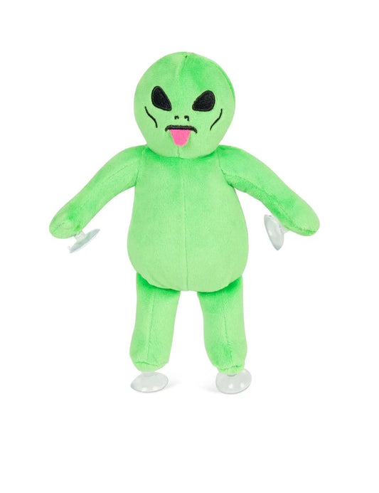 RIPNDIP Alien Window Plush Succión Copa de peluche (verde)