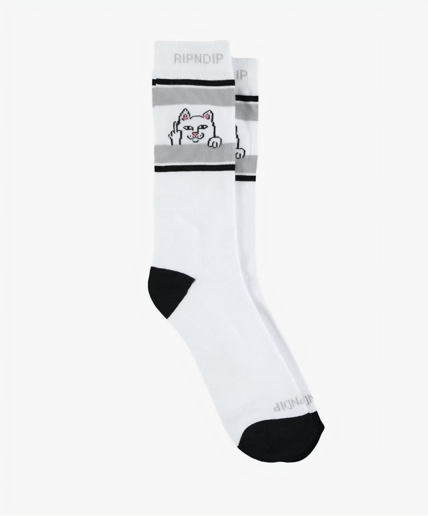 RipNDip Peeking Nermal Socks - White