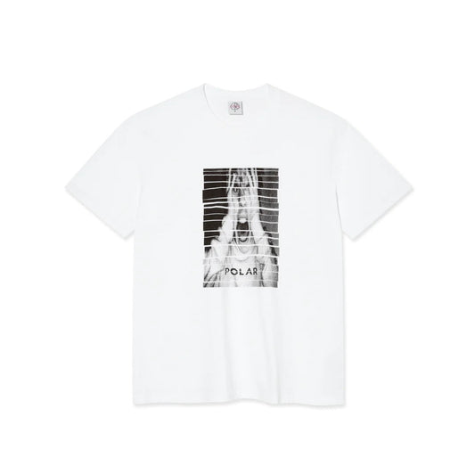 POLAR SKATE CO. | Camiseta Scream Blanca | Skatewear Exclusivo 2025 | Arte Urbano