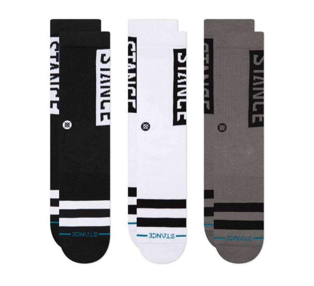 STANCE THE OG 3 PACK (SOCKS)