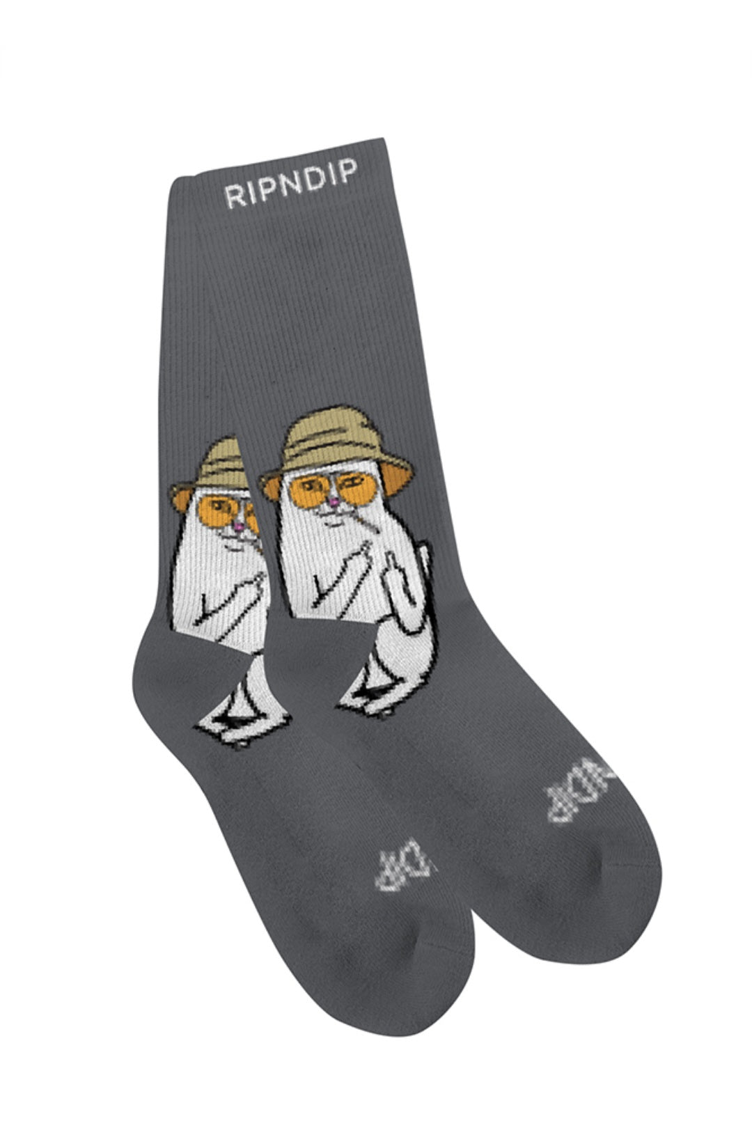 Nermal S Thompson Socks (Charcoal)
