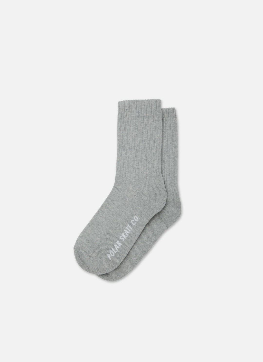 Polar Skate Basic Socks – Heather Grey