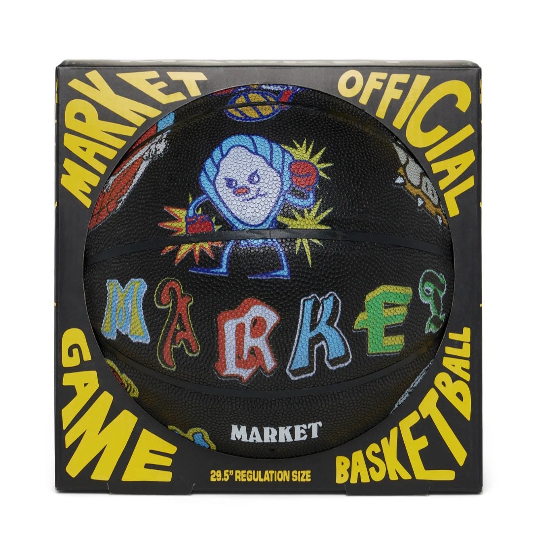BALÓN BASKETBALL SMILEY (MARKET)