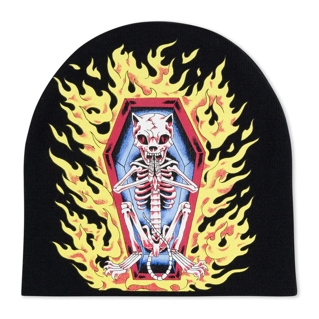 RIPNDIP | Beanie Burn In Heck Negro | Ripndip Moda Urbana Venezuela | Streetwear