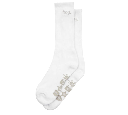 Frog Socks (White)