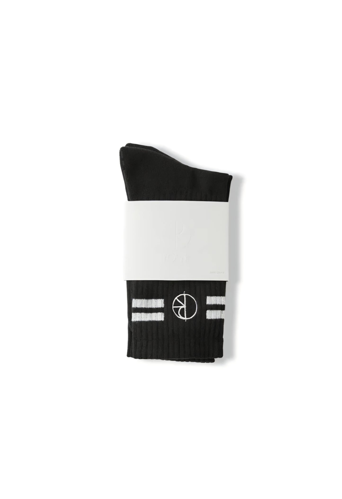 Polar Skate Co. Basic Socks – Heather -Black