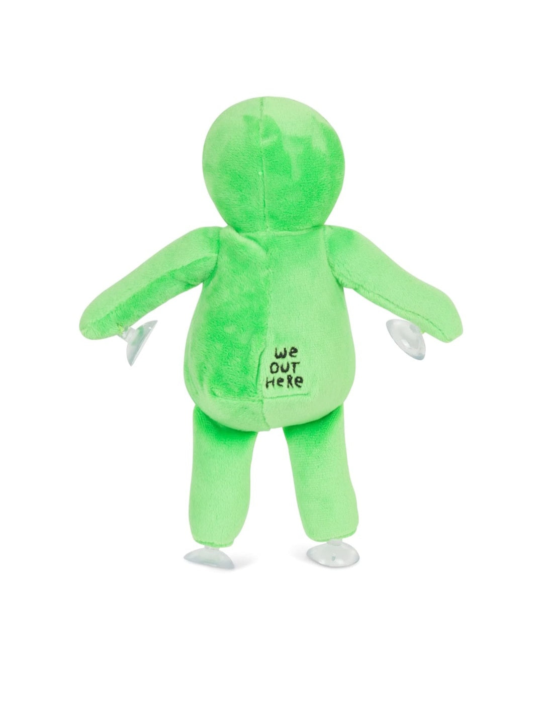 RIPNDIP Alien Window Plush Succión Copa de peluche (verde)