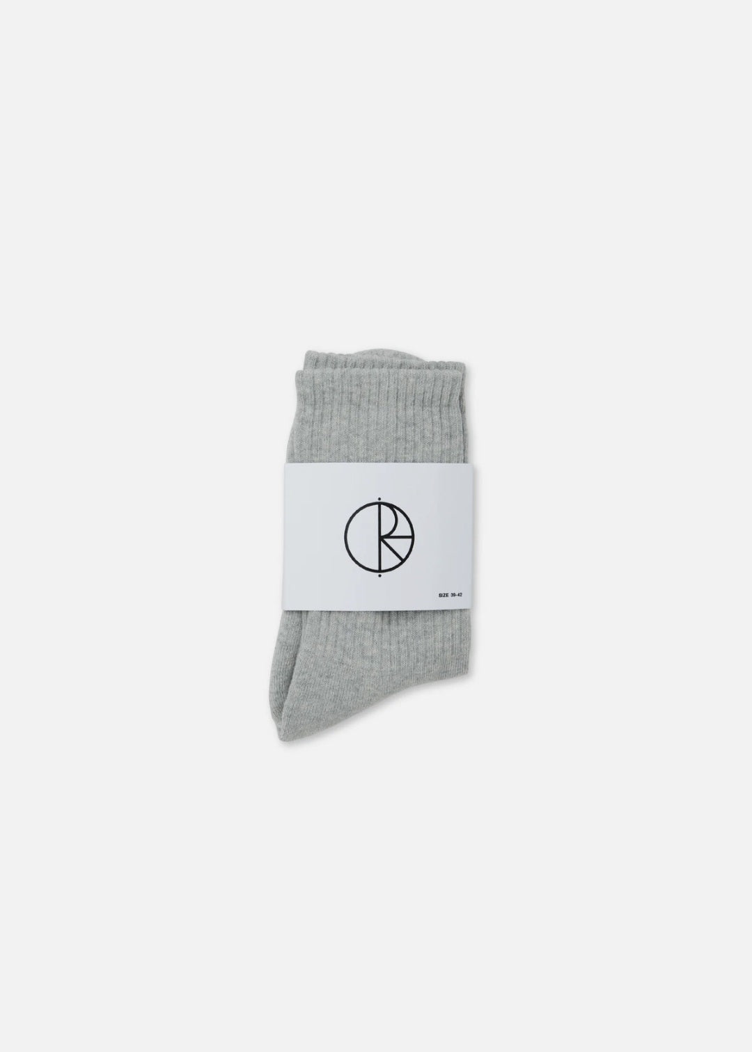 Polar Skate Basic Socks – Heather Grey