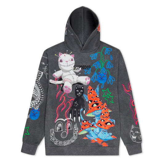RIPNDIP TRAVIS HOODIE (CHARCOAL)
