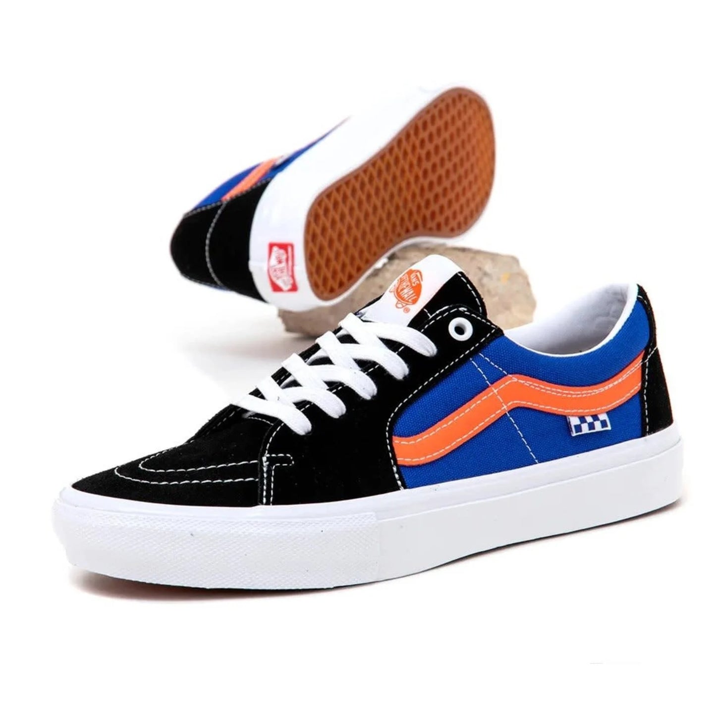 Vans | Zapatillas Sk8-Low Dragon Flame Blue/Orange | Durabilidad Extrema + PopCush | Envíos a Toda Venezuela
